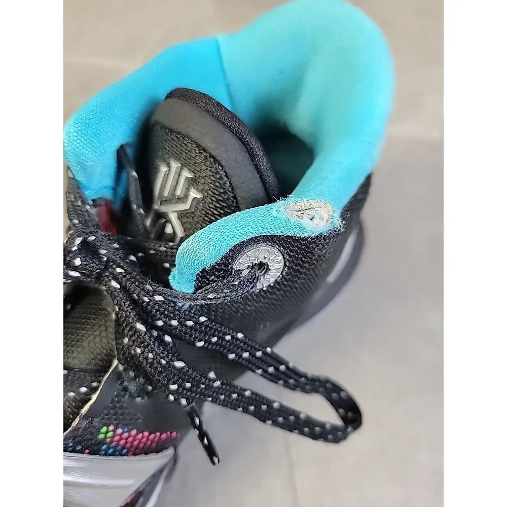Nike Kyrie 7 Shoe 6.5y Black‎ Pink Youth CT4080-008 Basketball Sneaker